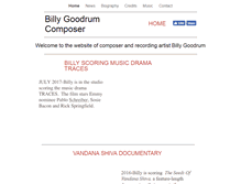 Tablet Screenshot of billygoodrum.com